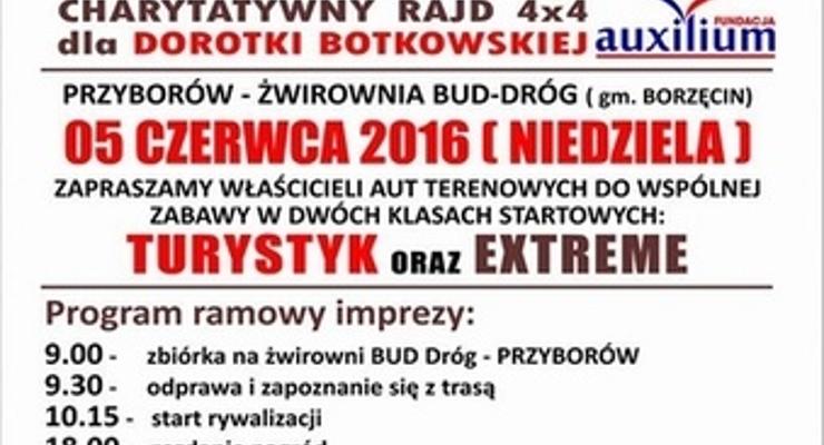 MocnoZakreceni4x4 na rzecz Dorotki Botkowskiej
