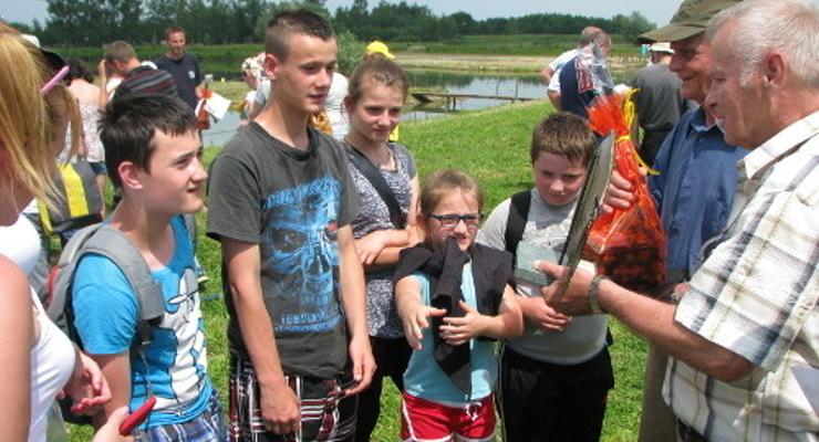  Niepełnosprawni wędkowali w Drwini