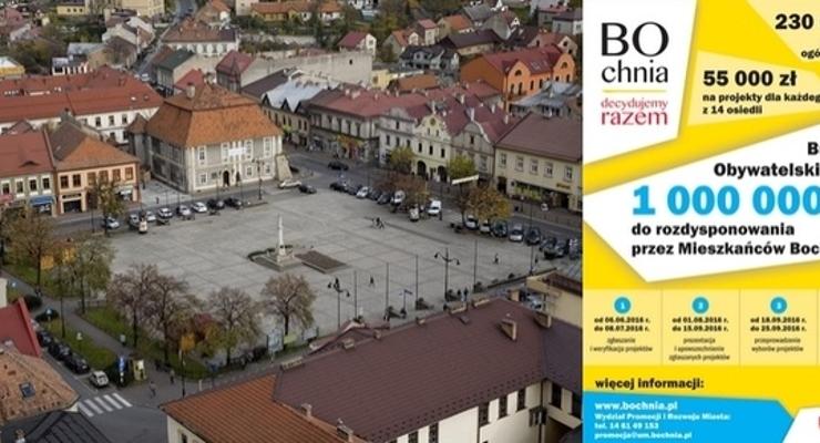 Ruszył nabór projektów do Budżetu Obywatelskiego Bochni
