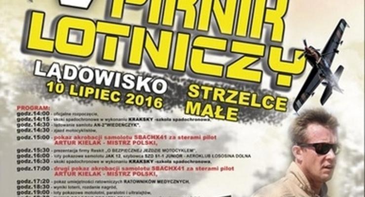 Piknik lotniczy w Strzelcach Małych