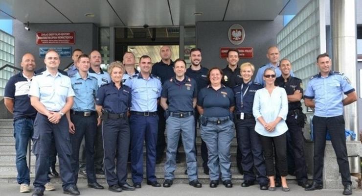 Policjanci z zagranicy wspierają polskich kolegów