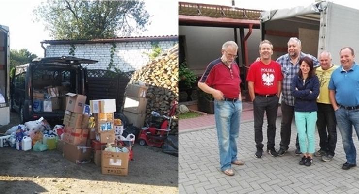 Znowu powieźli dobro i nadzieję dla litewskich Polaków