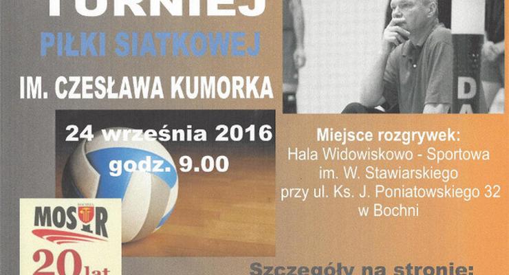  Turniej Piłki Siatkowej im. Kumorka już w sobotę!