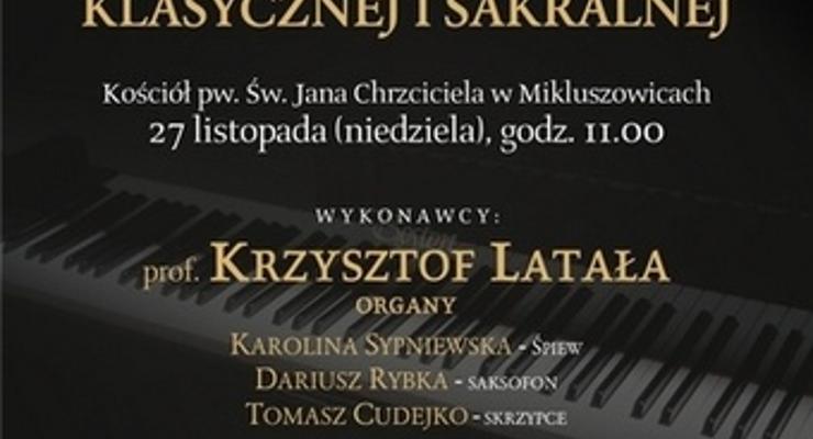 Charytatywny koncert muzyki klasycznej i sakralnej
