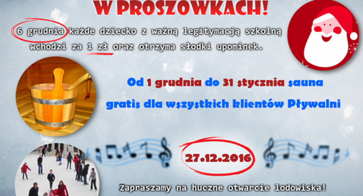 Pływalnia w Proszówkach za 1 zł