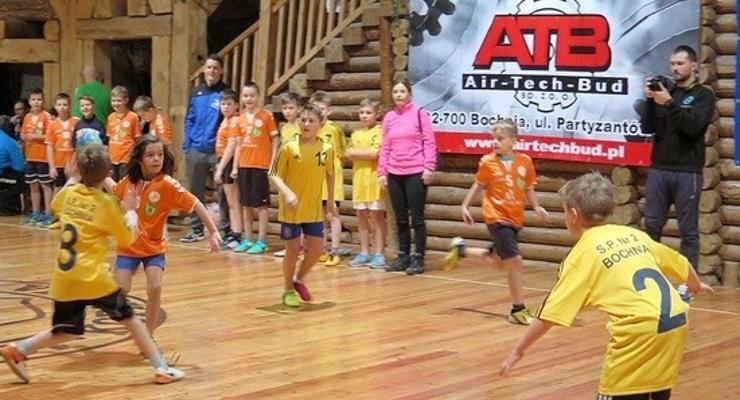 Noworoczny Turniej Piłki Ręcznej Dzieci w Kopalni Soli