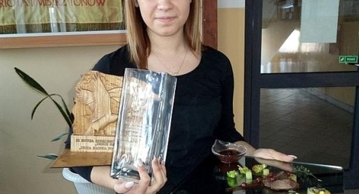 II miejsce uczennicy Ekonomika w konkursie kulinarnym
