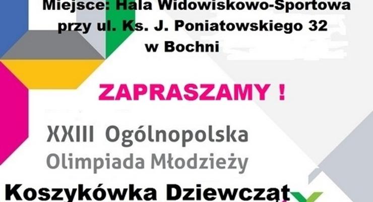 Bochnia areną zmagań Olimpiady Młodzieży