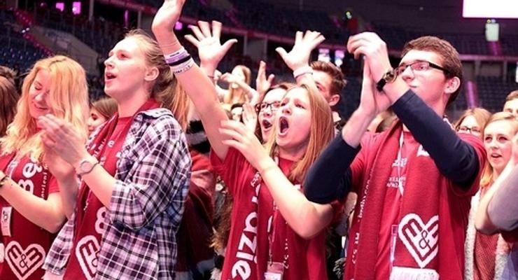 Projekt Młodzi&amp;Miłosierdzie 2 w Tauron Arena Kraków