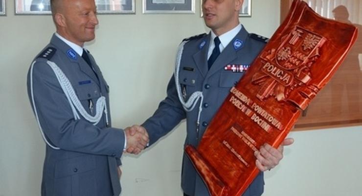 Nadkom. Strach komendantem Policji w Dąbrowie Tarn.