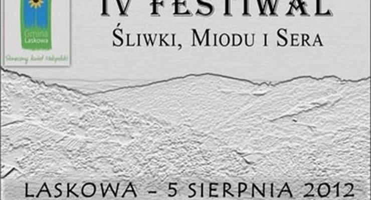 IV Festiwal Śliwki, Miodu i Sera w Laskowej