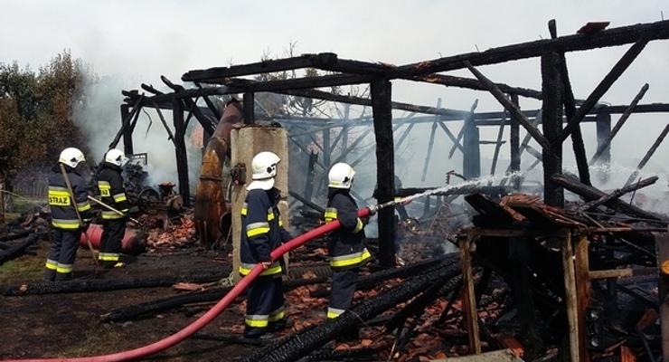 Groźny pożar w Ispini