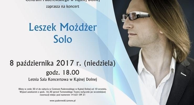 Leszek Możdżer wystąpi w Kąśnej Dolnej