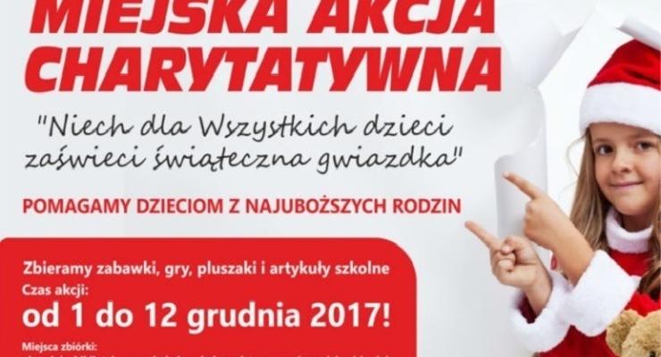Akcja charytatywna - "Świąteczna gwiazdka"dla dzieci