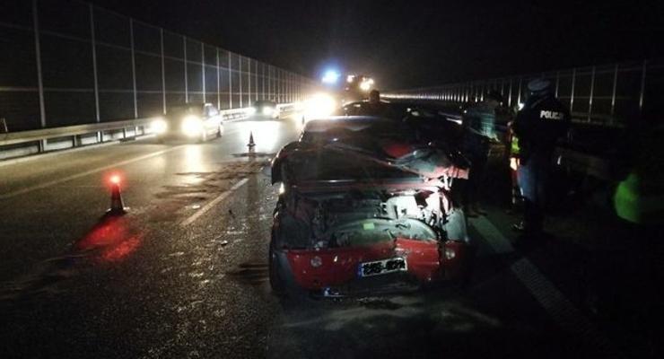 Kraksa na autostradzie