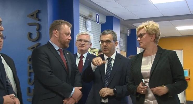 Minister zdrowia w Brzesku