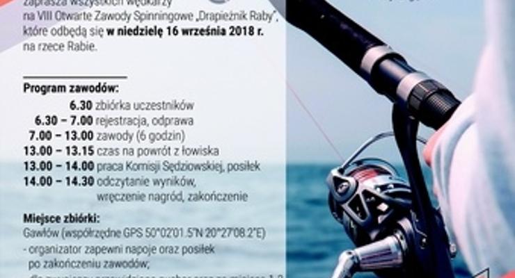 Zawody wędkarskie Drapieżnik Raby