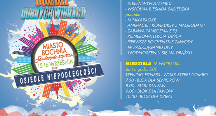 Osiedle Dobrych Wibracji zaprasza na weekend