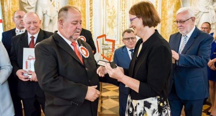 Starosta uhonorowany