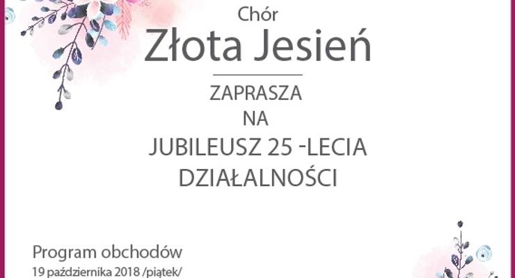 Już jutro 25 lat chóru Złota Jesień!