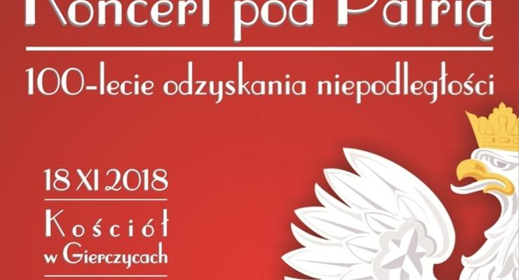 Koncert pod Patrią już w najbliższą niedzielę