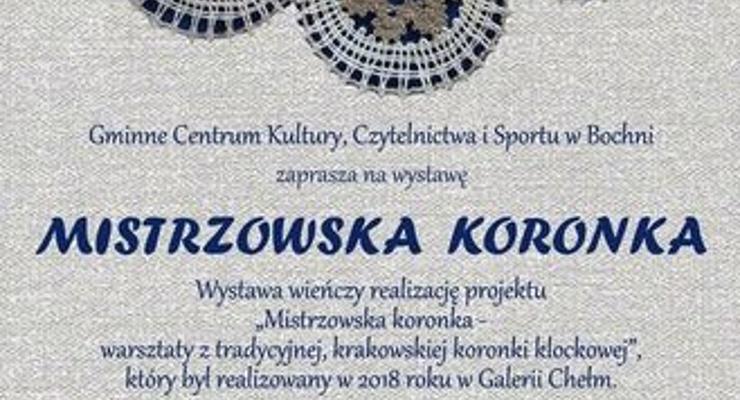 Bocheńskie koronczarki pokażą swoje prace