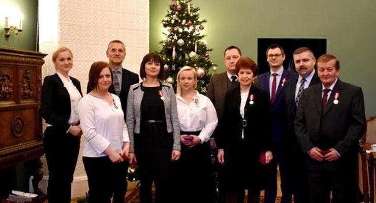  Pracownicy Starostwa uhonorowani