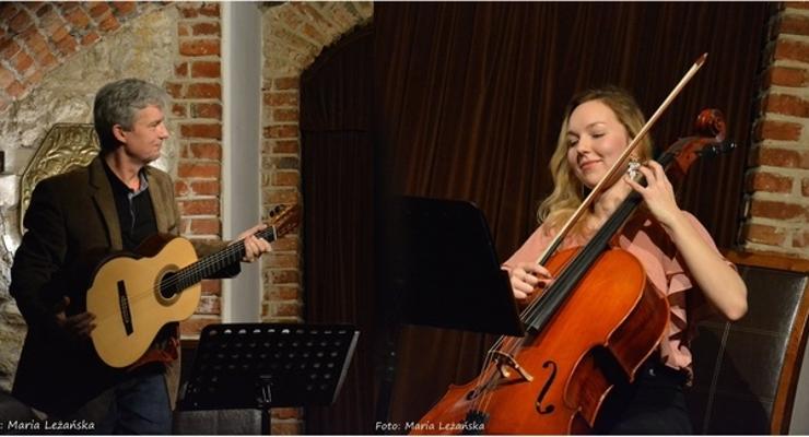 Wieczór z gitarą i wiolonczelą u Żeleńskich