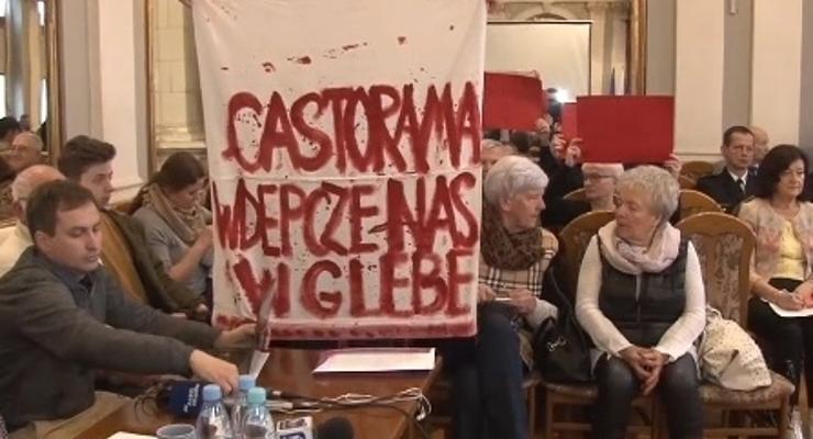 Tarnów: ciemne chmury nad Osiedlem Jasna