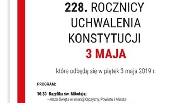 Bocheńska rocznica Uchwalenia Konstytucji 3 Maja