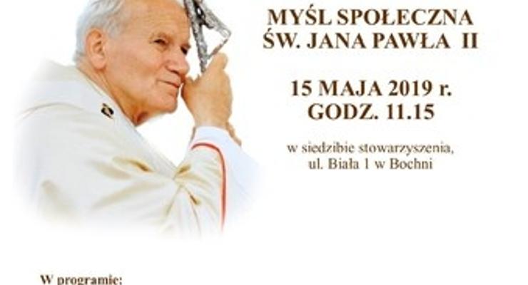 O myśli społecznej JPII w Civitas Christiana