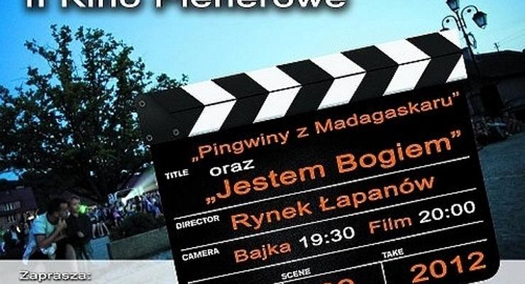 "Kino pod chmurką" w Łapanowie