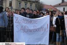 Najpierw kopalnia, teraz sąd, a potem rozbiór bocheńszczyzny?