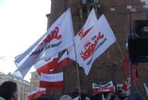 Kraków: wielka demonstracja w obronie wolności mediów