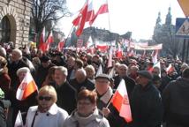 Kraków: wielka demonstracja w obronie wolności mediów