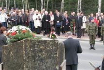 Trzecia tablica katyńska odsłonięta