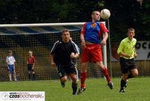  Świętowali awans mimo ulewy