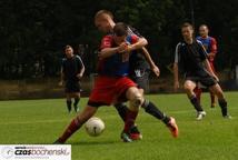  Świętowali awans mimo ulewy