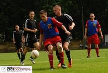  Świętowali awans mimo ulewy