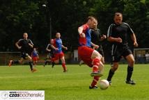  Świętowali awans mimo ulewy