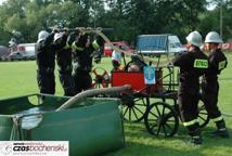 Święto powiatu: Strażacy rywalizowali na sikawki