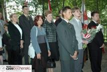 Symboliczne pojednanie nad mogiłami żołnierzy Września