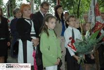 Symboliczne pojednanie nad mogiłami żołnierzy Września