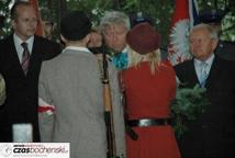 Symboliczne pojednanie nad mogiłami żołnierzy Września