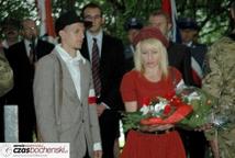 Symboliczne pojednanie nad mogiłami żołnierzy Września