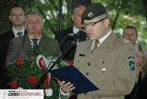 Symboliczne pojednanie nad mogiłami żołnierzy Września