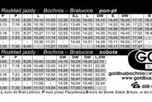 Nowy przewoźnik na linii Bochnia-Bratucice