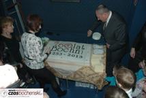Tort na urodziny Bochni - foto