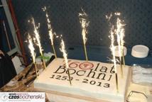Tort na urodziny Bochni - foto
