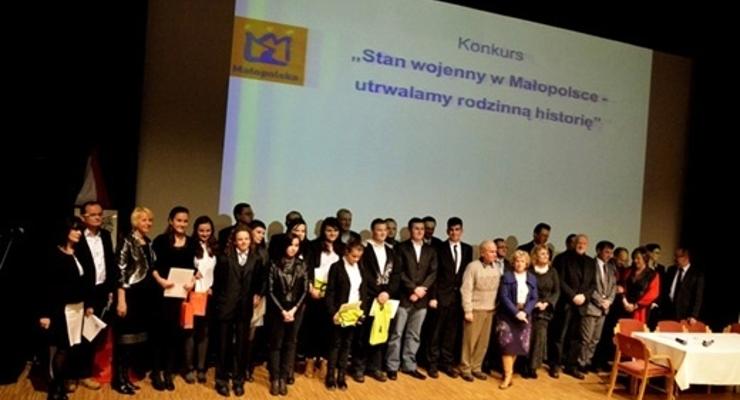 Historyczna Laureatka z gimnazjum w Drwini 